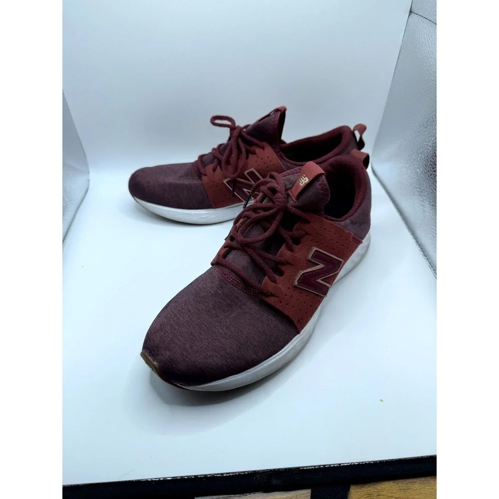 New‎ Balance Fresh Foam Sport WSPTCT1 Womens 10 Sneaker Deep Wine Running Shoes